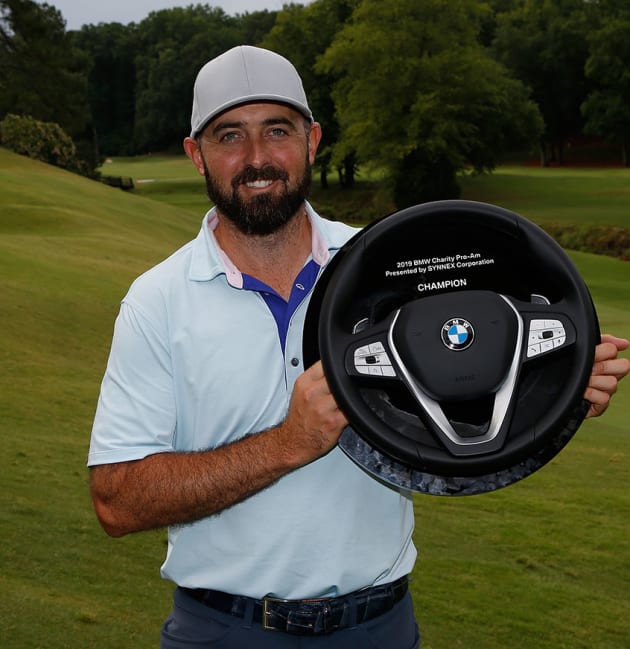 Gibson wins BMW Charity Pro-Am