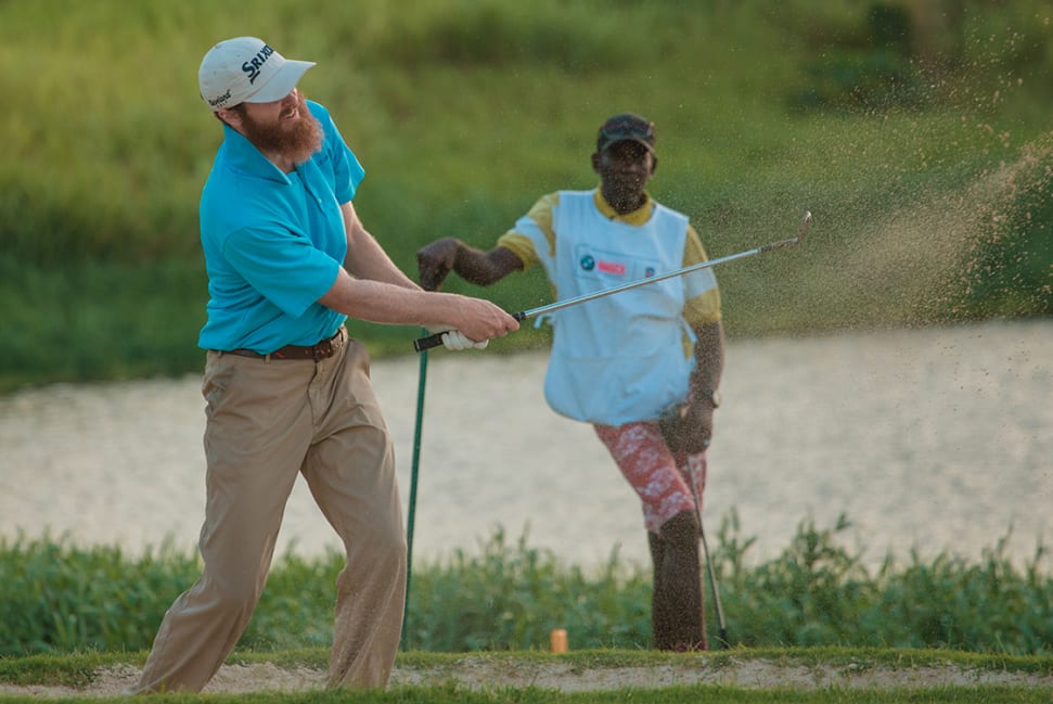 Harmeling jumps to the lead at BMW Jamaica Classic