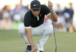 Champ marks Black History Month with black, white shoes at Waste Management Phoenix Open