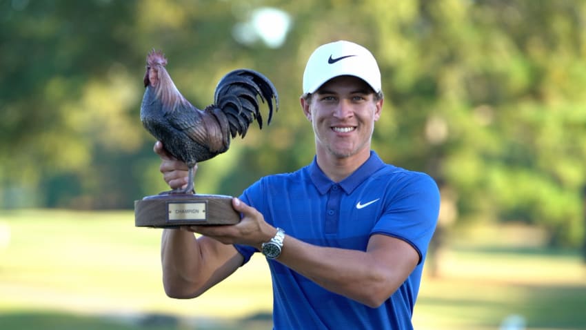 Cameron Champ interview after winning Sanderson Farms