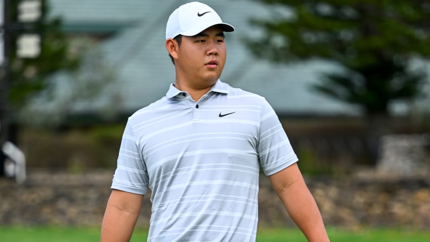Tom Kim wins 2022 Wyndham Championship