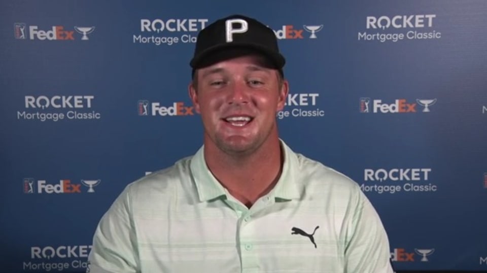 Bryson DeChambeau discusses his diet ahead of Rocket Mortgage