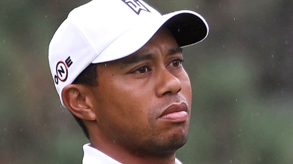 Tiger Talks To The Press After Round 3 Of The 2010 Bmw