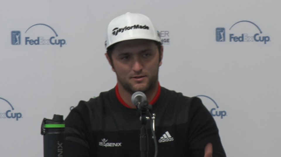 Jon Rahm's news conference after winning CareerBuilder ...