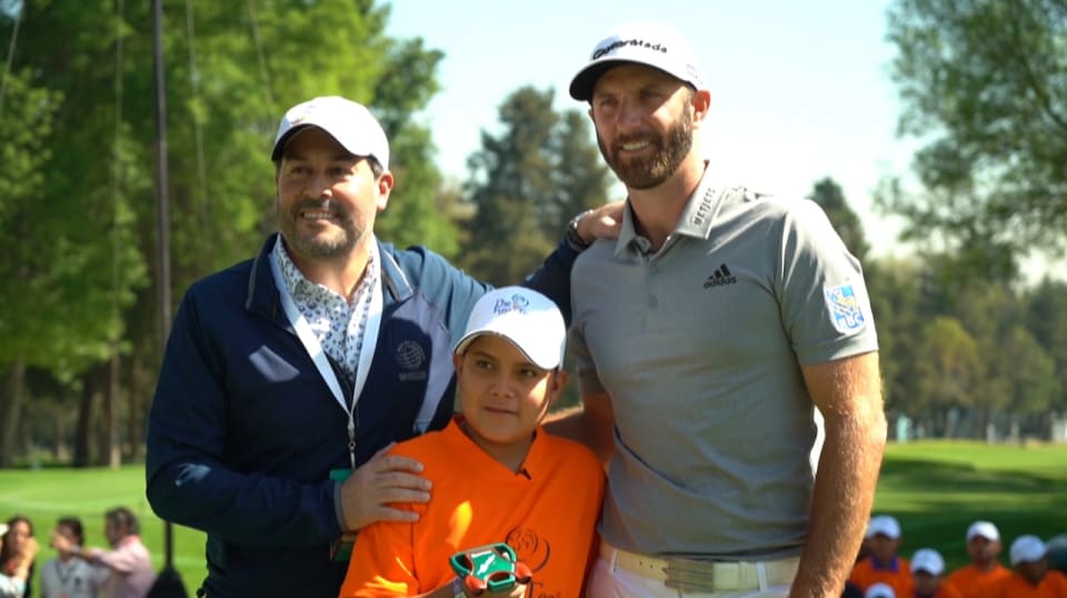 Dustin Johnson S Putting Lesson For The First Tee Student