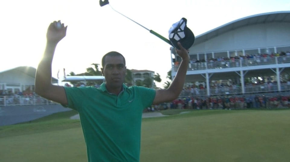Tony Finau wins in playoff at the Puerto Rico Open at Coco Beach