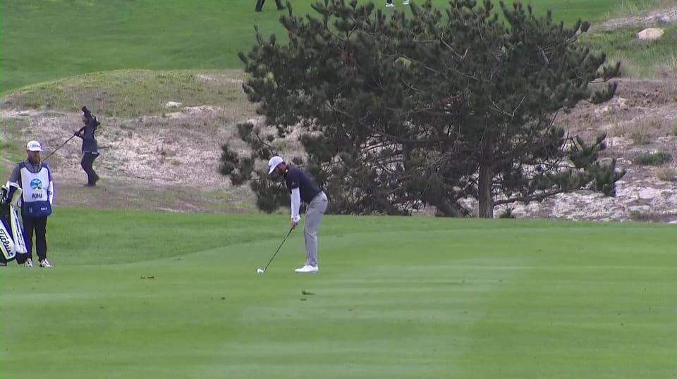 Max Homa birdies No. 4 in Round 1 at AT&T Pebble Beach