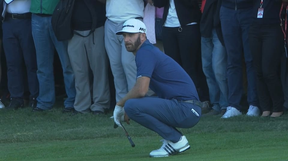 Dustin Johnson builds big lead at HSBC Champions