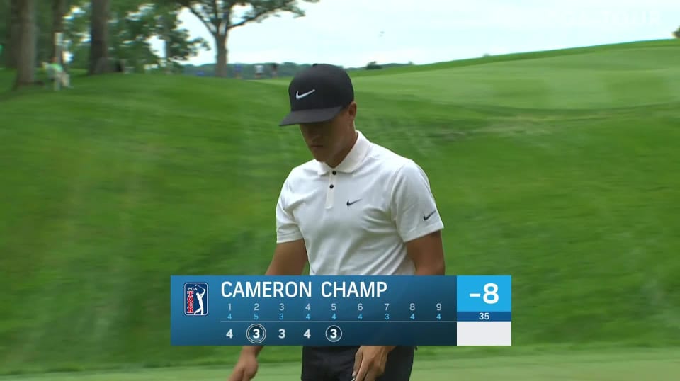 Cameron Champ makes birdie on No. 5 in Round 2 at John Deere