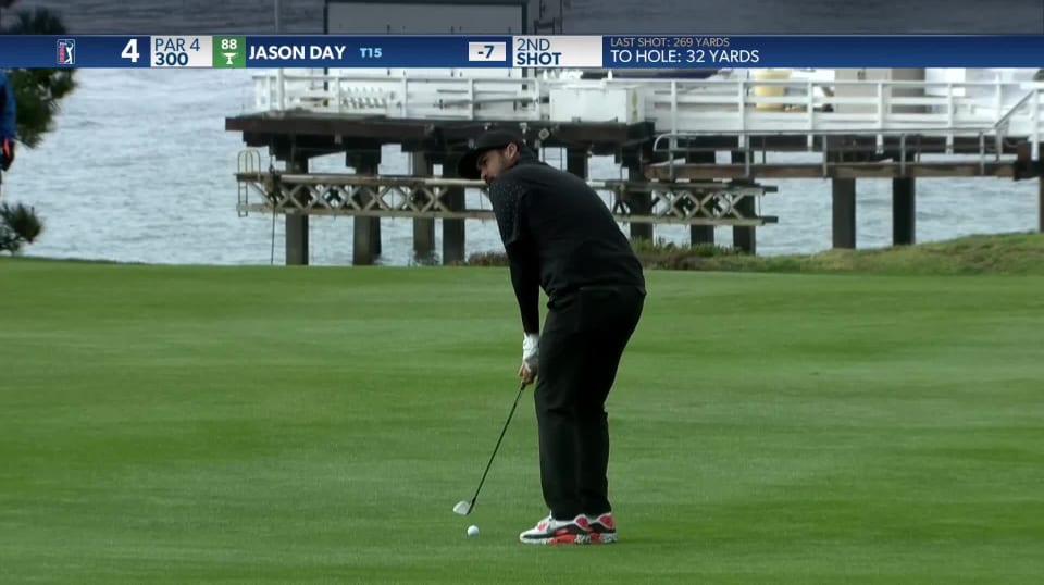Pga Leaderboard Pebble Beach 2021 / AT&T Pebble Beach ProAm Friday tee
