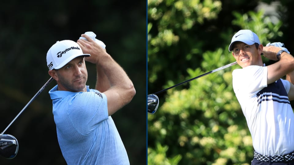 Dustin Johnson S Fade Vs Rory Mcilroy S Draw
