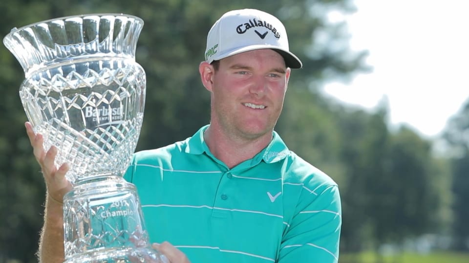 Grayson Murray claims his maiden victory at Barbasol