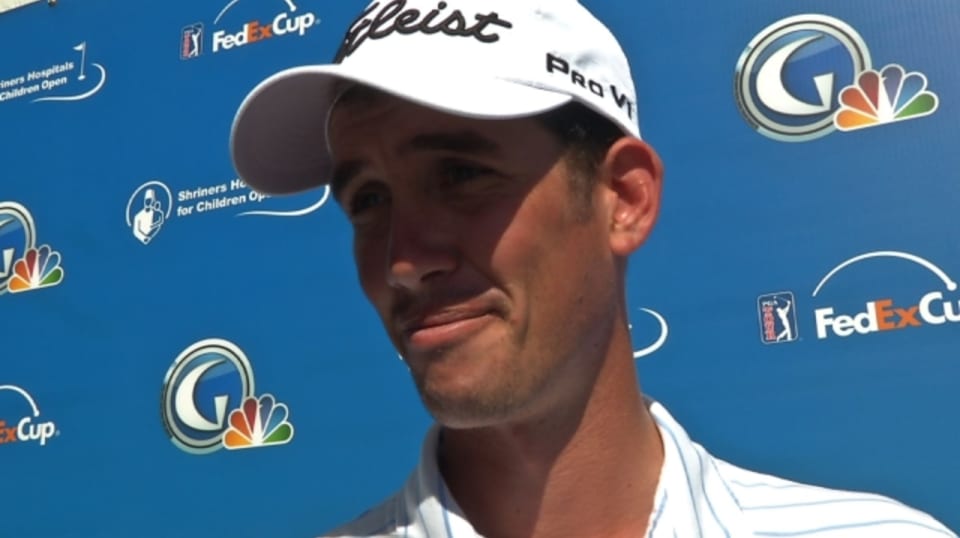 Hadley interview after Round 2 of Shriners Hospitals for Children Open