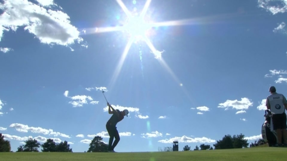 Daniel Berger S 114 Yard Approach Sets Up Birdie At Bmw