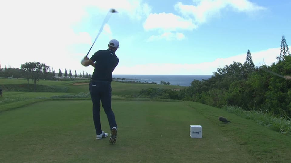 Dustin Johnson S Monster Drive From 430 Yards At Sentry