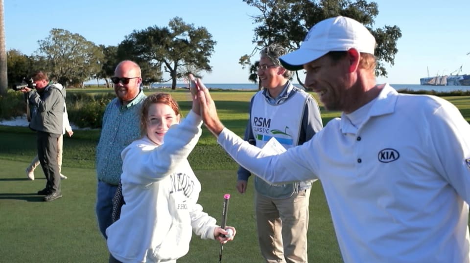 PGA TOUR players compete in Charity Putting Challenge at The RSM Classic