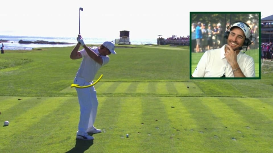 Jake Owen S Swing Is Analyzed At At Amp T Pebble Beach