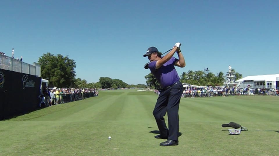 Phil Mickelson Slo Mo Swing Analysis At Cadillac