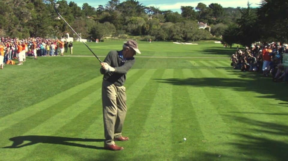 Clint Eastwood S Swing Is Analyzed At At Amp T Pebble Beach