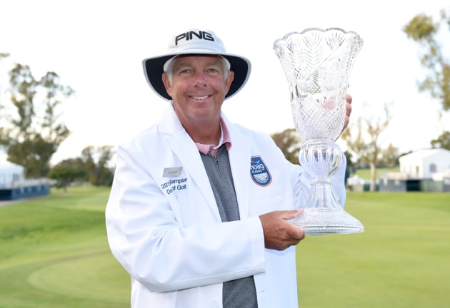 Triplett eagles 2nd playoff hole to win Hoag Classic