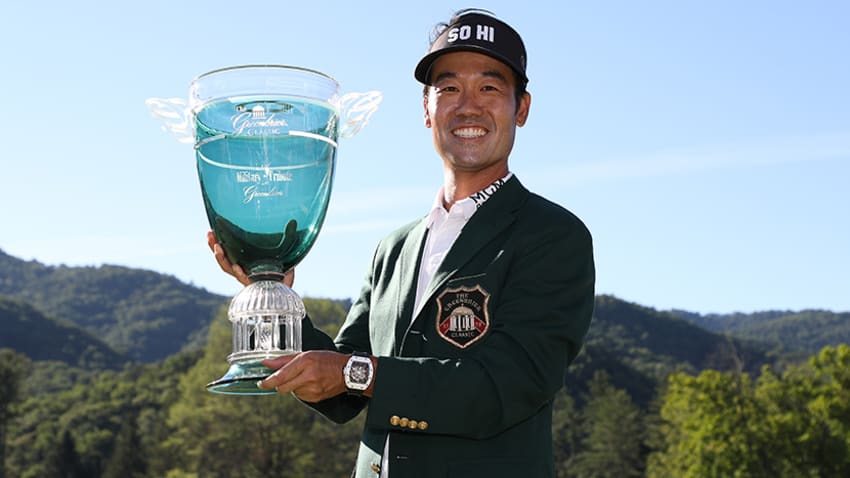 Defending champion Kevin Na