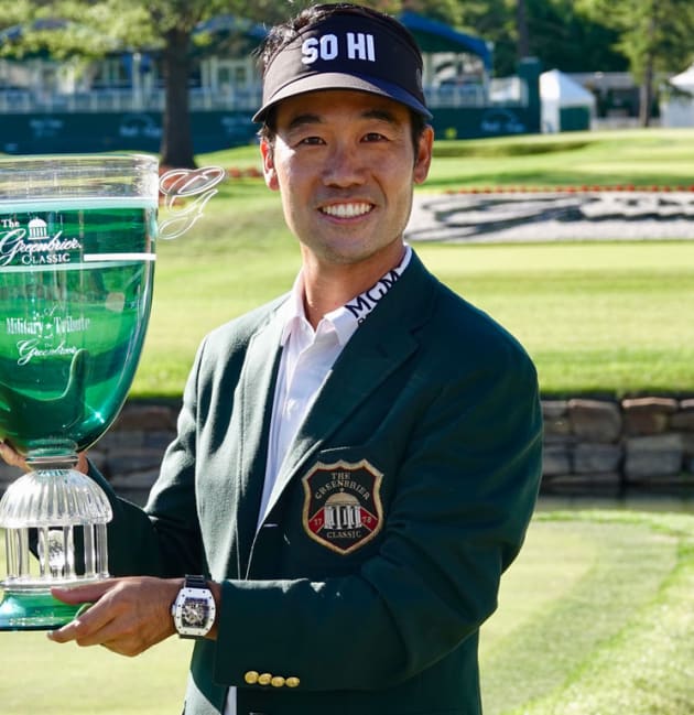 Na seals win with Sunday charge at The Greenbrier