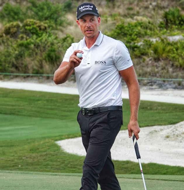 Stenson, Rahm share lead at Hero World Challenge