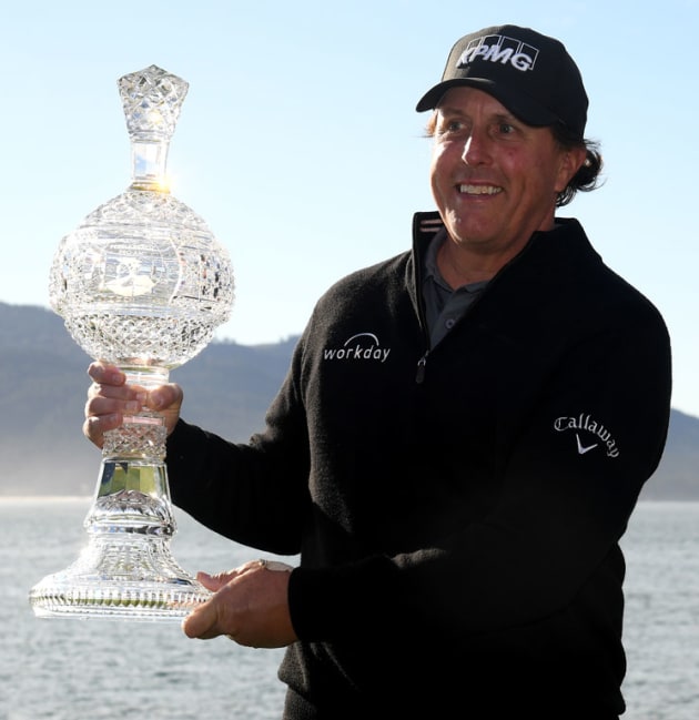 Phil clinches AT&T Pebble Beach Pro-Am victory