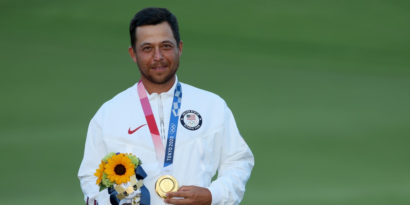 Gold medalist Xander Schauffele