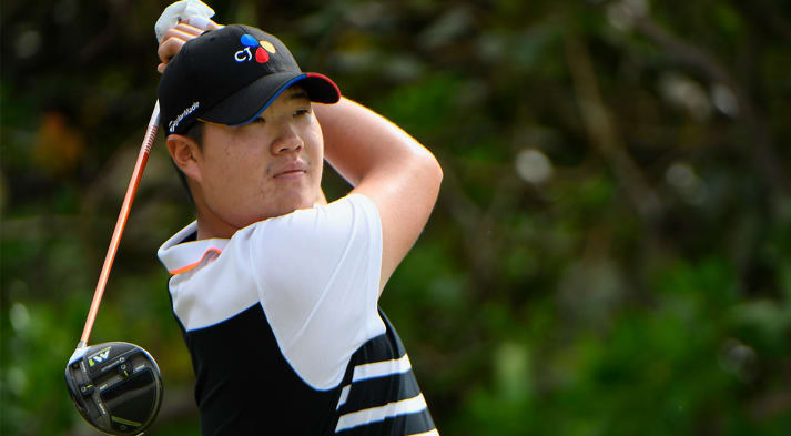 Sungjae Im wins his first Web.com Tour start at The Bahamas Great Exuma Classic. (Ryan Young/PGA TOUR)