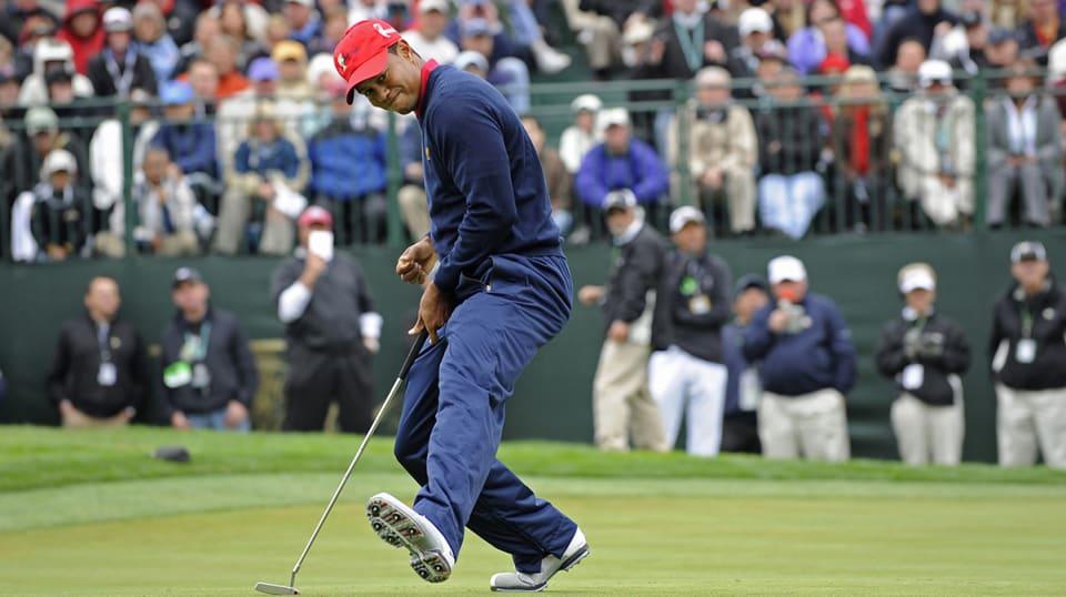 Tiger Woods, born and raised in Southern California, flourishes in