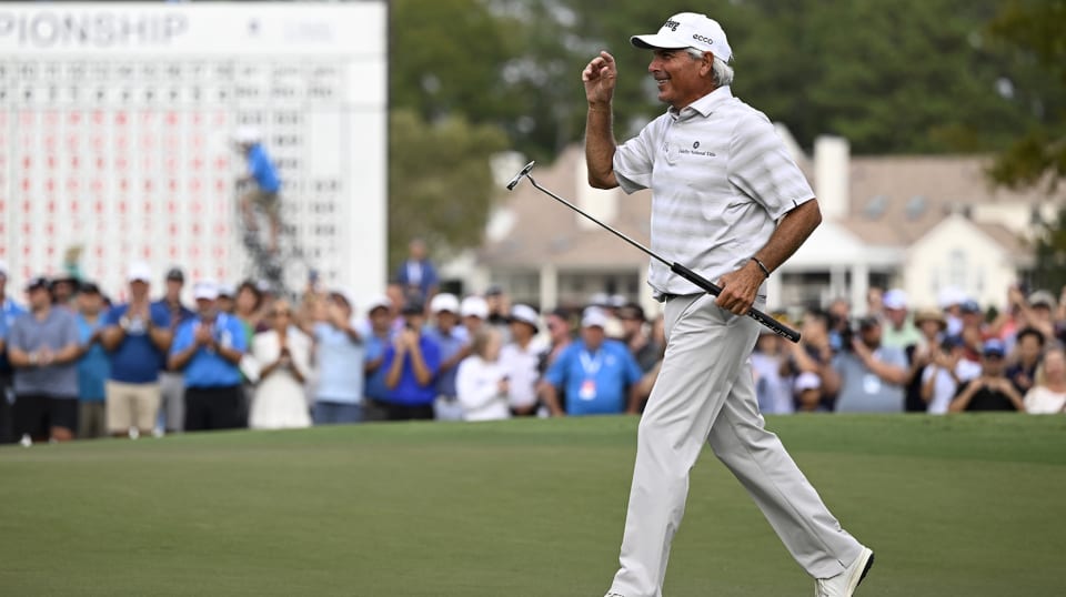 PGA TOUR players revel in Fred Couples' incredible win