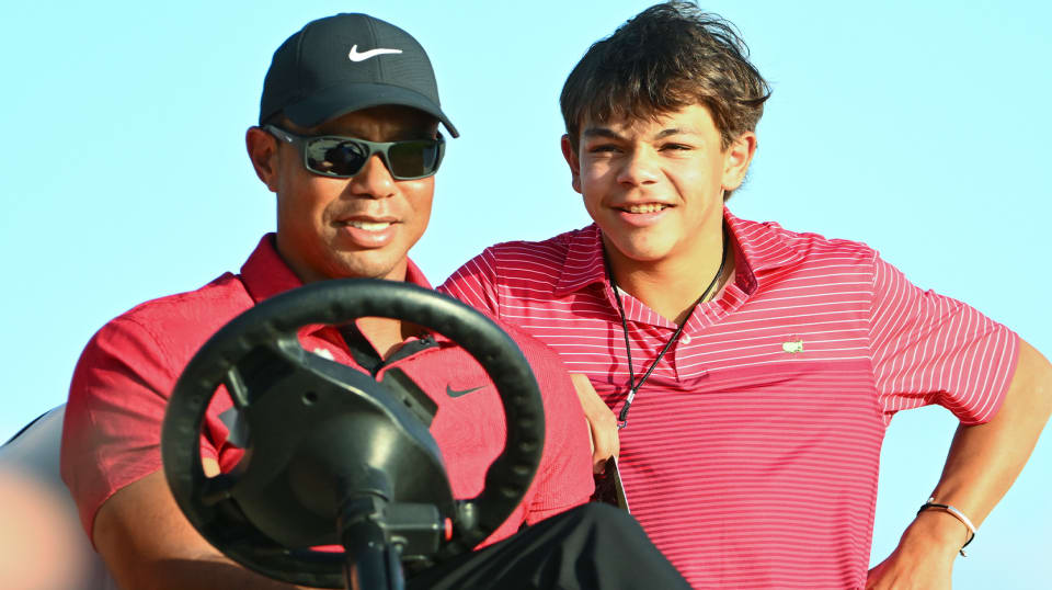 Tiger Woods Son Charlie Appear In First Interview Together Flipboard 