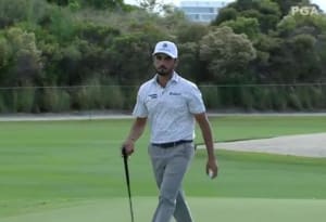 Abraham Ancer dials in iron and makes birdie at Hero