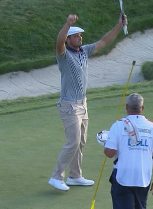 dell technologies championship pga dechambeau wins bryson