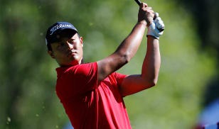 Cao opens big Bear Mountain lead with 18 to play