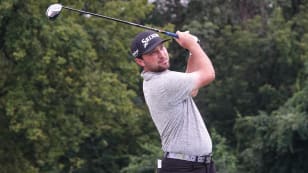 McDaniel leads as play suspended at Rolling Green Championship