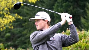 Maum finishes long day with 36-hole lead in Washington