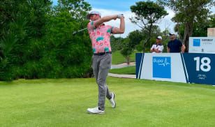 Cook maintains three-shot lead through 36 holes