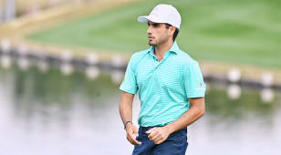 Ancer shoots course record to finish second at The American Express