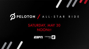 Rory, JT, Bubba in Peloton All-Star Ride