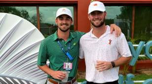 Eckroat overcomes early nerves to contend at Mayakoba Golf Classic