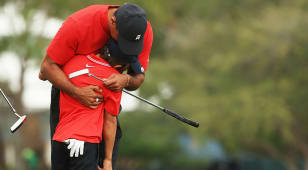 The two worlds of Tiger Woods