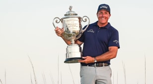 Monday Finish: Phil Mickelson defies father time to win wild PGA Championship