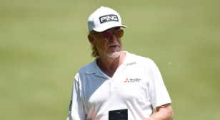 Miguel Angel Jimenez leads American Family Insurance Championship