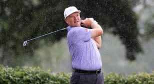 Ernie Els shoots 65 to take three-shot lead at DICK'S Sporting Goods Open