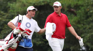 Sepp Straka leads Olympic golf on day of low scoring, surprises