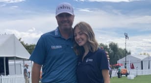 Patient Ambassador, Ryan Palmer both know and appreciate Shriners work first-hand
