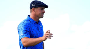 Bryson DeChambeau cards 64 to lead by one at Hero World Challenge