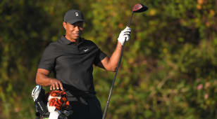Tiger Woods using new TaylorMade driver at PNC